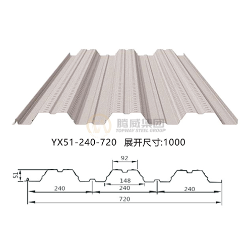 YX51-240-720楼承板